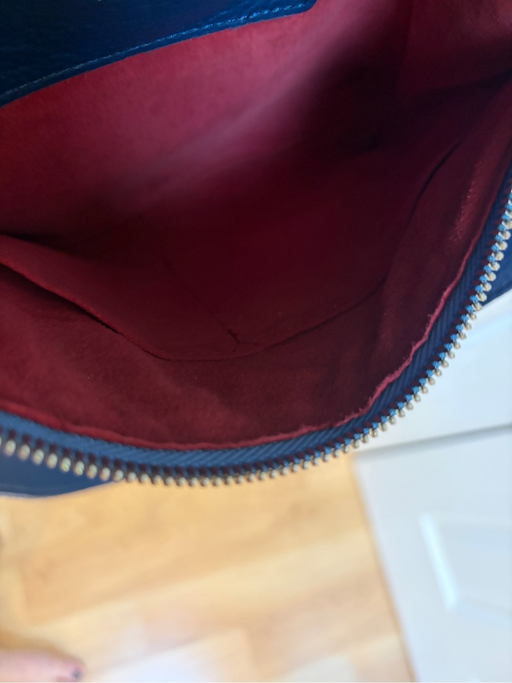 Hammitt Jazz Blues Leather VIP Limited Release VIP Crossbody Bag - Picture 9 of 16